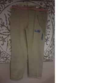 Bandolino Michelle Ankle CHINO Khaki Belted Pants , Ladies Size 12 NEW! - Picture 1 of 5
