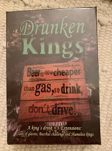 Drunken Kings 3 Extensions Included - Drinking Card Game Waterproof Party Game - Picture 1 of 2