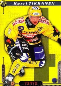 2000-01 Finnish Cardset #321 Harri Tikkanen
