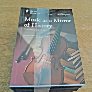The Great Courses - Music as a Mirror of History -24 CDs + Guidebook - NEW! - Picture 1 of 5