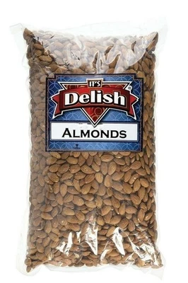 Gourmet Whole Raw Almonds by Its Delish