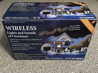 NEW Wireless Mr Christmas Lights And Sounds Of Christmas 40 Song Light Show - Image 1 of 4