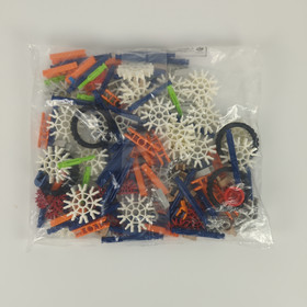 Sealed Bag Of K'nex Parts Pieces Rods Connectors Knex Unknown Set, free shipping