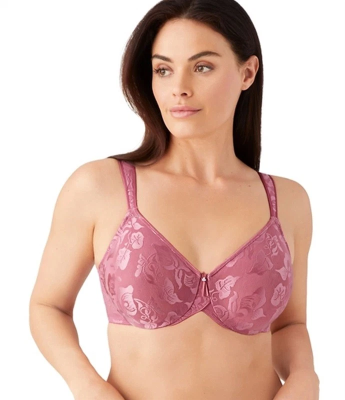 NWT Wacoal 34D Awareness Rose Pink Underwire Bra 85567 #106644 - Image 1 of 1