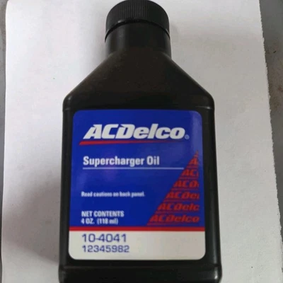 Aceite sobrealimentador genuino GM 12345982 4 OZ botellas AC Delco 10-4041 nuevo  Foto 1 de 2