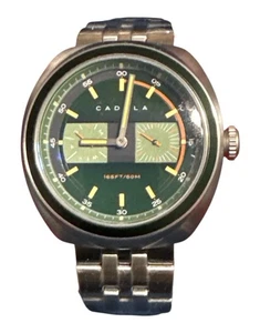 Cadola Giulia Calendario Hombre Reloj Cuarzo Movimiento 42" Todo Acero Inoxidable 5 ATM - Imagen 1 de 11