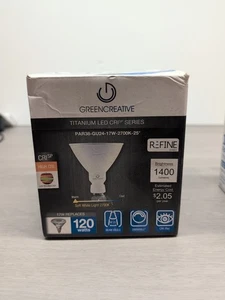 GreenCreative PAR38-GU24-17W-2700K-25 LED Lightbulb 58168 - Picture 1 of 3