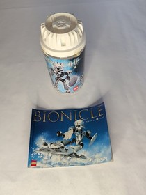 LEGO BIONICLE: Kopaka Nuva (8571) - Empty Canister With Instructions ONLY 