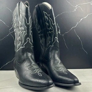 Country Love Pointed Toe Women’s Cowboy Boots W101-1001 Black sz 10.5 - Picture 1 of 14