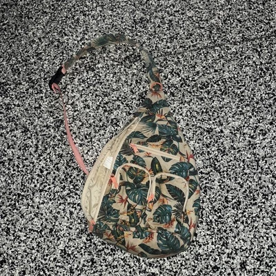 Man Made Compact Crossbody Sling Floral Bursts (6) - Image 1 of 4