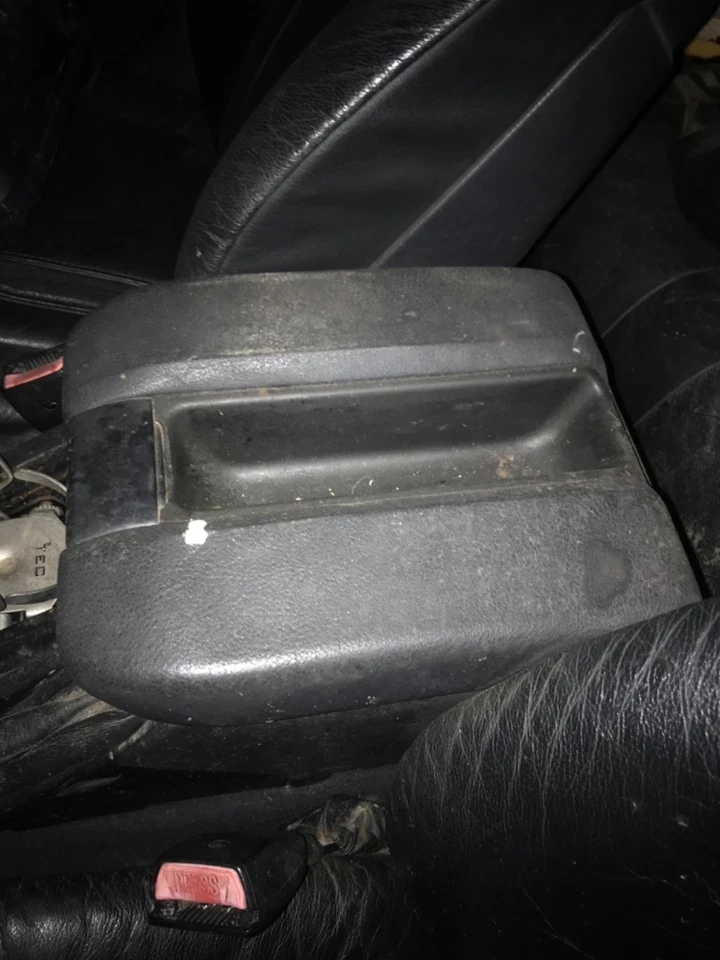 BMW E39 1998-2003 consola reposabrazos deslizable 528i 540i 530i 525i 523i 535i 530d negro Foto 1 de 1