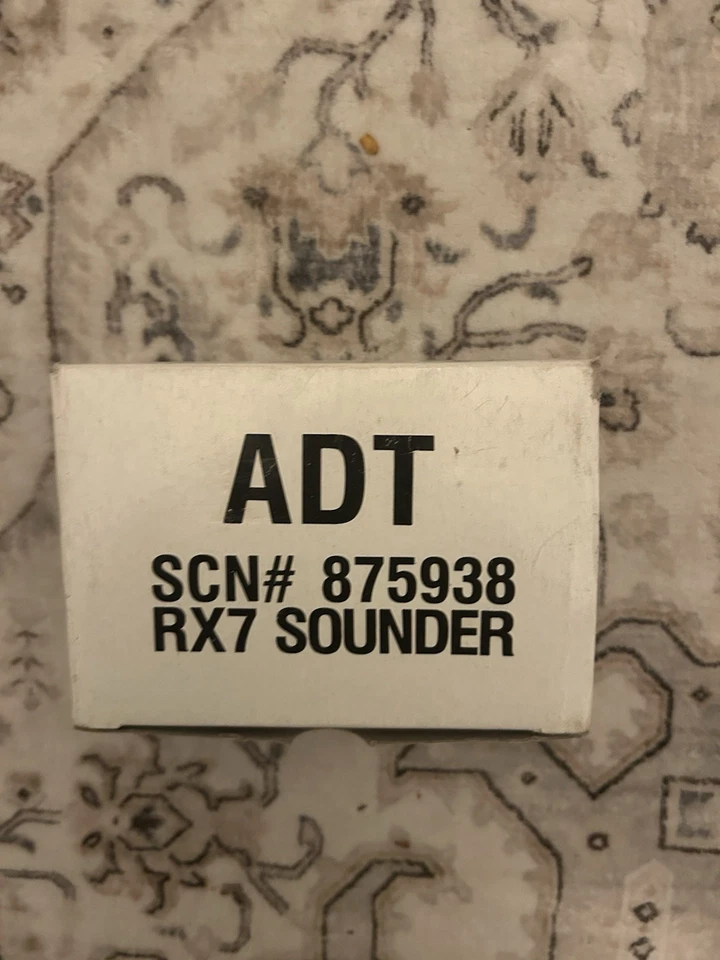 Sirena sonora interior Honeywell ADT SCN# 875938 RX7 Foto 1 de 4