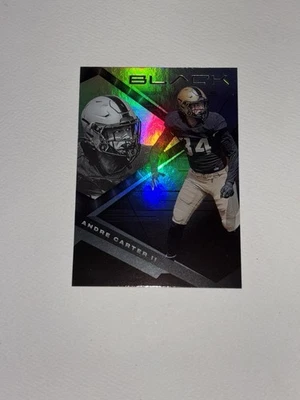 Detroit Lions Andre Carter II 2023 Panini Chronicles Black Football Rookie Card - Image 1 of 2