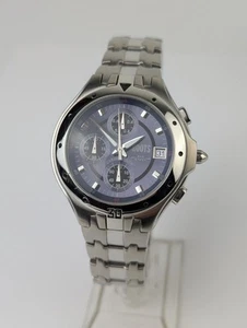 Vtg UNTESTED NOS Men's Roots Canada Watch Metal Strap Band Trilogy  - Picture 1 of 8