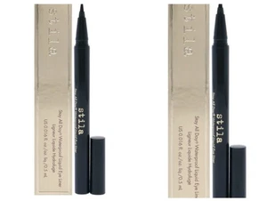 2 PACK Stila Stay All Day Waterproof Liquid EyeLiner .016 fl oz Intense Jade NIB - Picture 1 of 6