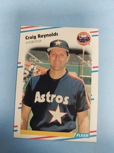 1988 Fleer Craig Reynolds #454 - Picture 1 of 2