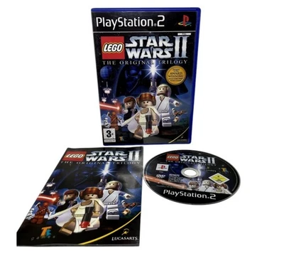Lego Star Wars II 2 The Original Trilogy PS2 PAL UK Mint Disc Boxed - Image 1 of 4