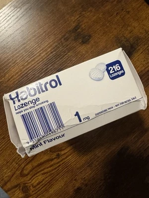 Habitrol Nicotine Lozenge 1mg MINT Flavor Lozenges 2 Boxes Exp 2027 Box damaged - Image 1 of 3