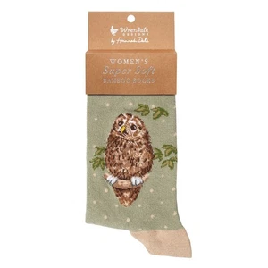 Wrendale Designs Damen Socken Eule - Bild 1 von 5