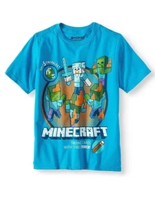 Minecraft Graphic Short Sleeve T-Shirt XX-Large - Picture 1 of 1
