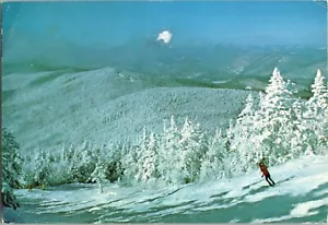 Postal Esquí Killington Peak Killington Vermont Escena de Invierno Deportes de Invierno - Imagen 1 de 2