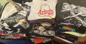 T-SHIRT LOT 2001 A Space Odyssey Ween Soundgarden Band Arby Vintage 90s RESELLER - Picture 1 of 2