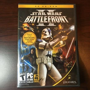 Star Wars: Battlefront II 2 Complete 4 Disc set in case with book & keycode - Picture 1 of 5