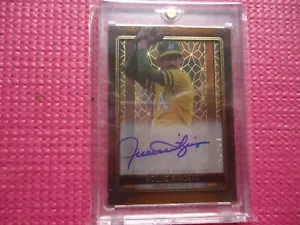 2020 TOPPS TRIBUTE ICONOC PERSPECTIVES AUTO ROLLIE FINGERS OAKLAND A'S - Picture 1 of 3