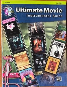 Ultimate Movie Instrumental Solos Alfred's Instrument CD Play Along for Trumpet