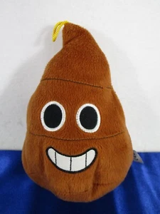 Pile of Poop Emoji Stuffed Plush by Classic Toy Co. with hanging loop - Picture 1 of 4