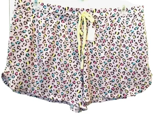 SECRET TREASURES MIX & MATCH SUPER SOFT PINK LEOPARD Elastic Waist Shorts Sz 3X - Picture 1 of 5