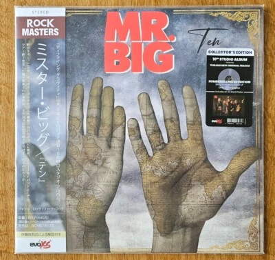Mr. Big Ten - Japan Ltd Ed Grey/Blue Vinyl w/Obi Inc Japan only Bonus Track -New - Image 1 of 2