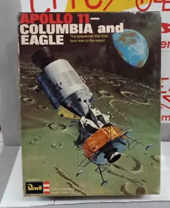 REVELL 1:48 APOLLO 11 COLUMBIA AND EAGLE MADE IN ENGLAND 1969 - Imagen 1 de 3