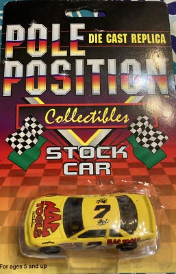 Harry Gant #7 Pole Position Mac Herramientas Die Cast Réplica Stock Car Coleccionables Foto 1 de 2