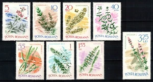 Romania 1966, Mi#2525-2532, Sc#1865-1872, marine flora, flowers, plants, MNH! - Picture 1 of 1