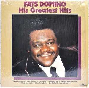 FATS DOMINO "His Greatest Hits" 1986 Double LP Silver Eagle SE-1043 - Picture 1 of 6