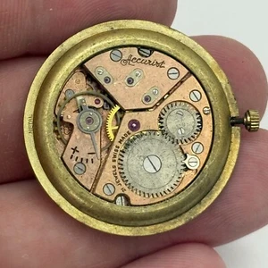 22,3mmmm läuft Vintage Accurist Peseux P320 Handaufzug Uhrwerk TEILE - Bild 1 von 9