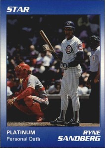 1990 Star Platinum #170 Ryne Sandberg Cubs  /1000 C51228 - NM-MT