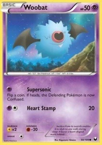 Carta pokemon Woobat (DEX 50)-Esploratori delle Tenebre-C - lingua ITA-condizion - Imagen 1 de 1