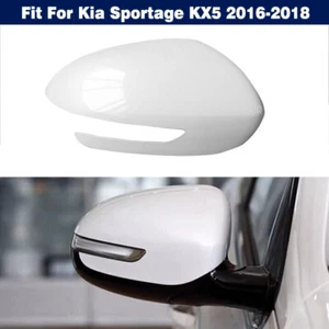 Right Rearview Side Wing Mirror Cover Shell Cap For Kia Sportage KX5 2016-2018 - Picture 1 of 6