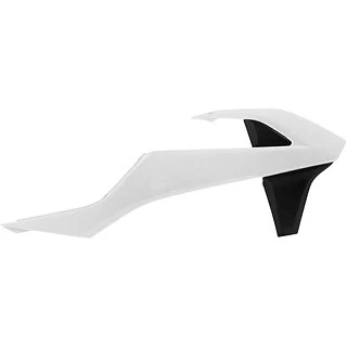 Cubiertas de radiador blancas/negras aptas para KTM 450SXF 450 SXF 2016 2017 2018 Foto 1 de 1