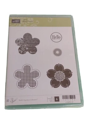 Stampin' Up: Juego de sellos Posey Punch: retirado Foto 1 de 4