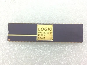 LMU112DC50 LOGIC IC VINTAGE GOLD CERDIP 1 PIECE - Picture 1 of 1