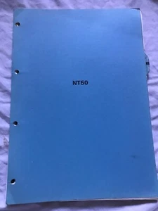 HONDA NT50 GENUINE FACTORY WORKSHOP MANUAL - Picture 1 of 6