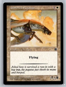 Armored Pegasus NM Portal Magic the Gathering MTG - Picture 1 of 2