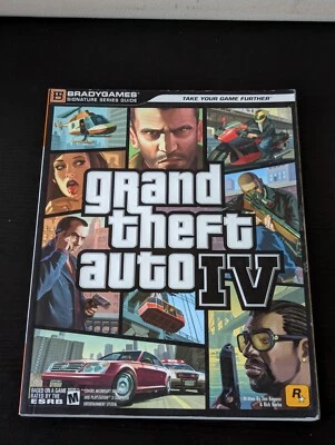GTA 4 Grand Theft Auto IV Game Guide Bradygames Official Strategy Guide - Image 1 of 2