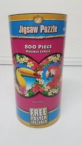NEW - "Sam & Polly" Double Circle Jigsaw Puzzle 800 Piece Serendipity & POSTER - Picture 1 of 2