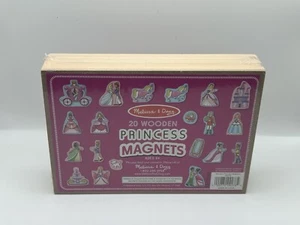 Melissa & Doug 20 Wooden Princess Magnets Age 2+ - Picture 1 of 12