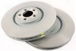 GENUINE Jaguar XJ 2010-2019 PAIR Rear Brake Discs 325mm C2D27617 - Picture 1 of 1
