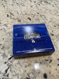 Topps x Ben Baller 2020 - Campeón de la Serie Mundial de los Dodgers de Los Ángeles. ¡Juego de 32 TARJETAS! - Imagen 1 de 6